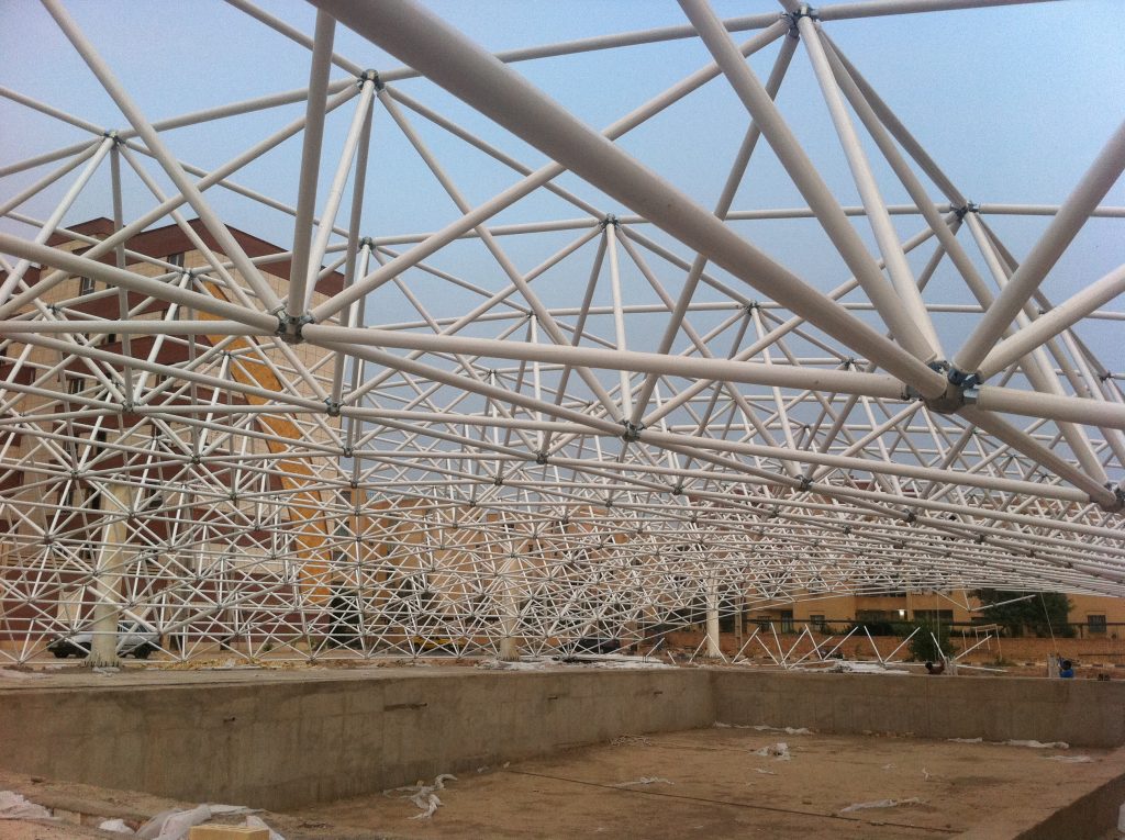 اتصالات گوی و مخروط سازه ورزشی